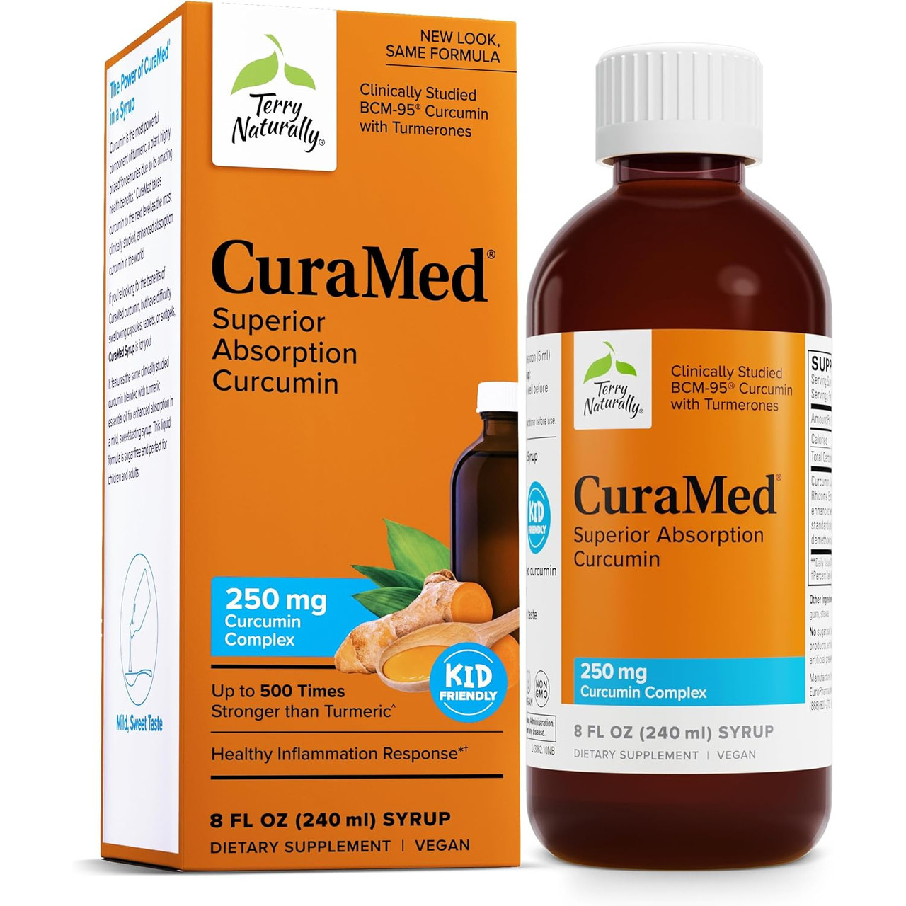 Terry Naturally CuraMed Syrup - 240 Milliliters 41$