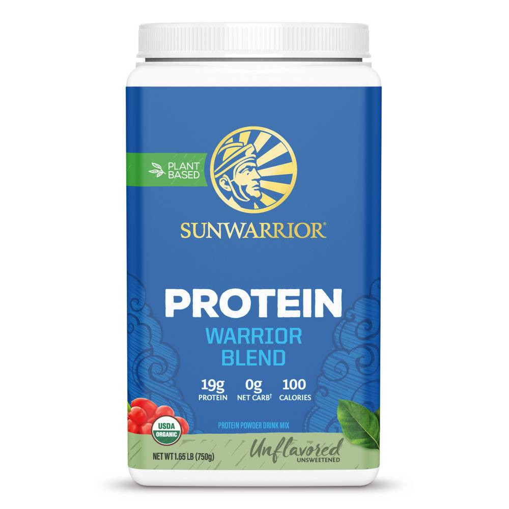 Sunwarrior Warrior Blend Unflavored - 750 Grams