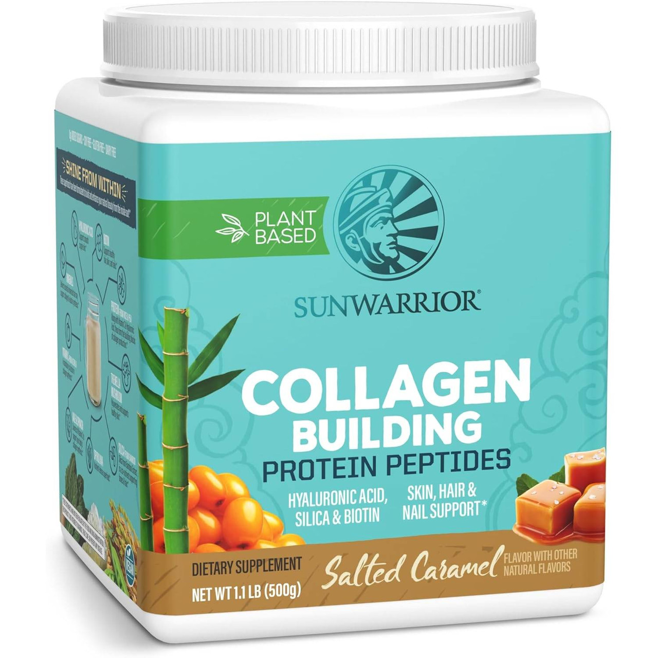 Sunwarrior Collagen Builder Salted Caramel - 500 Grams 44$