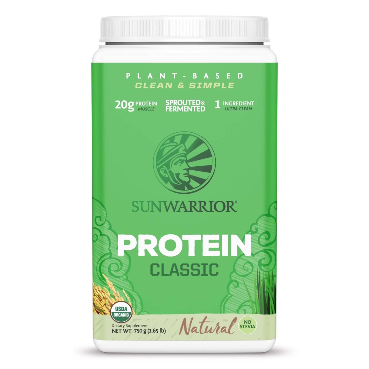 Sunwarrior Classic Protein Natural - 750 Grams 50$