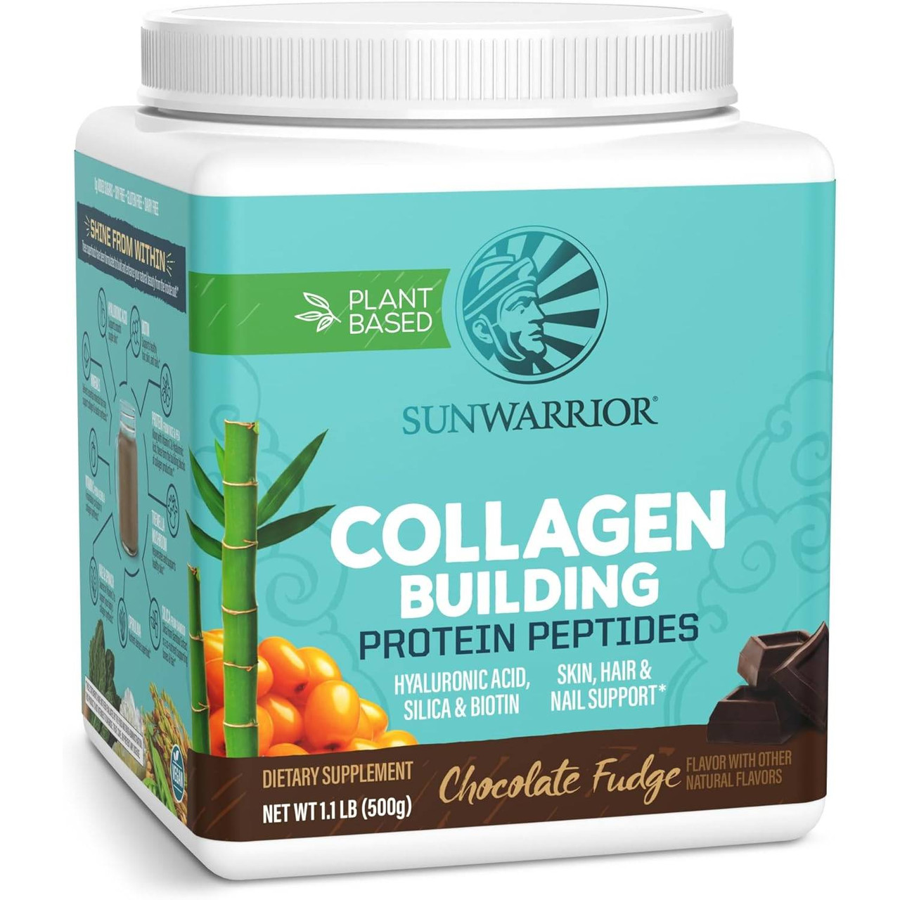 Sunwarrior Collagen Plant Based Chocolate - 500 Grams 44$