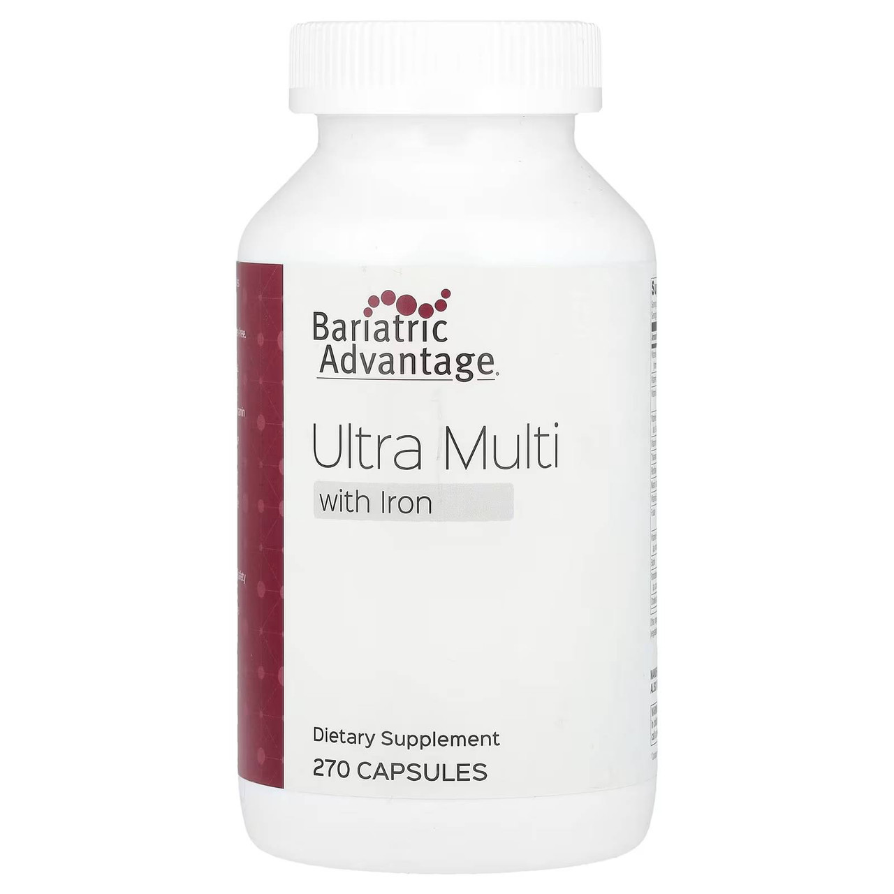 Bariatric Advantage Ultra Multi Formula with Iron - 270 Capsules 66$