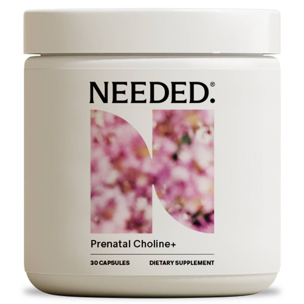 Needed Prenatal Choline + - 30 Capsules