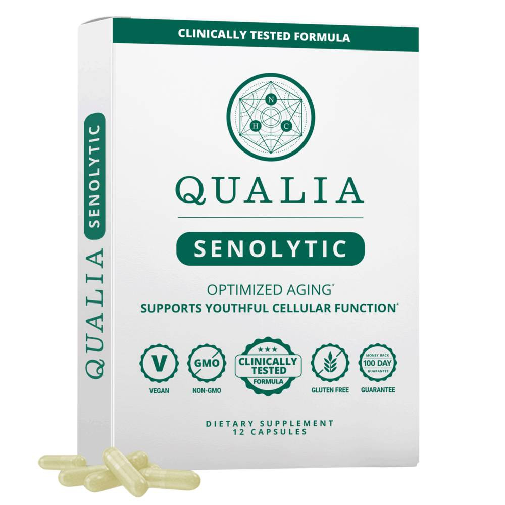 Qualia Senolytic - 12 Capsules