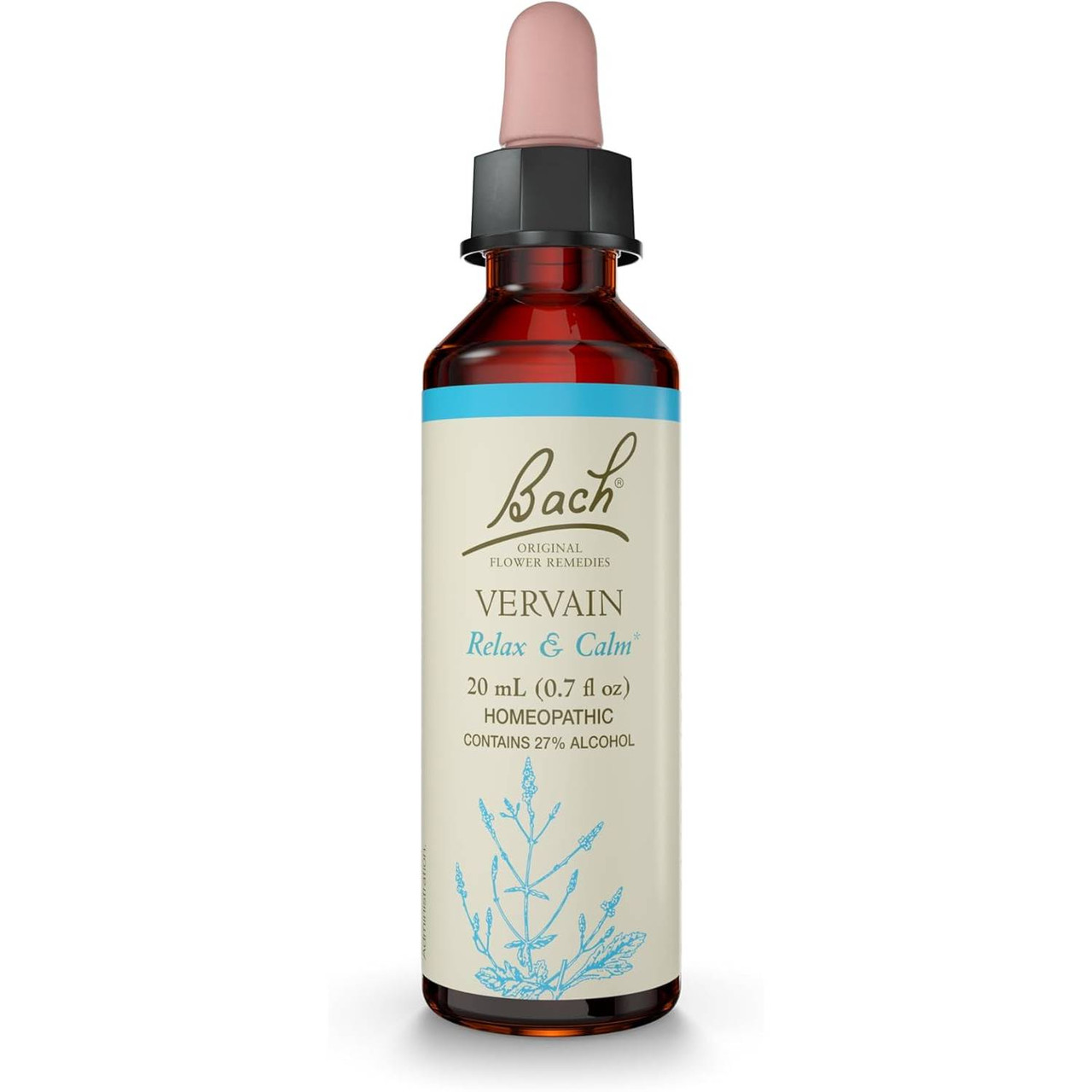 Bach Vervain 20ml - 20 Milliliters 20$