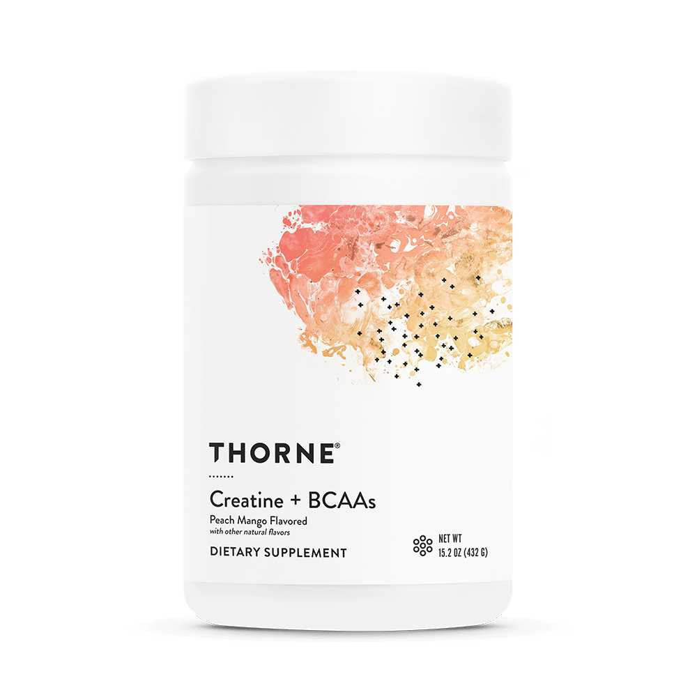 Thorne Creatine + BCAAs - 15.2 oz / 432 g