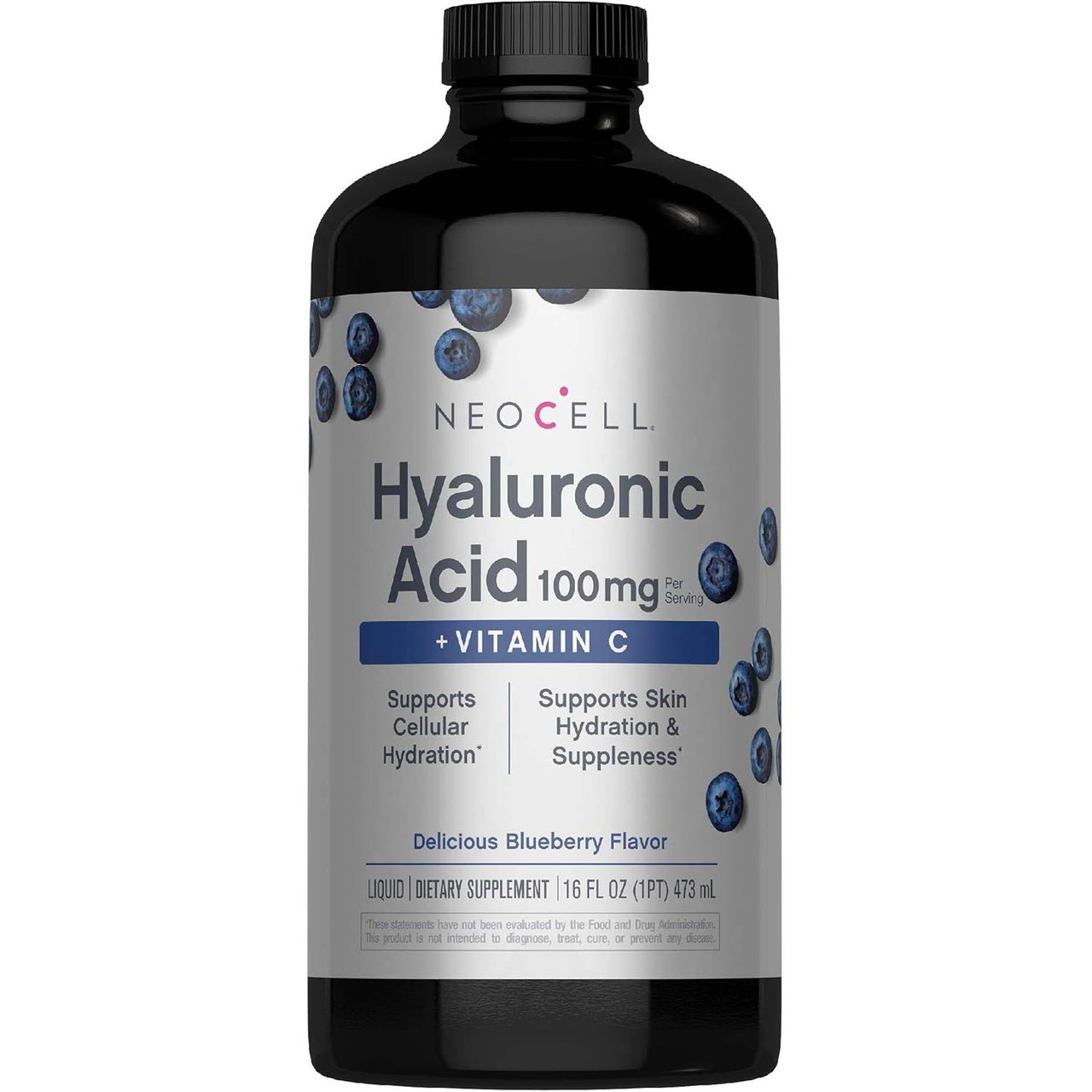 NeoCell Hyaluronic Acid Berry Liquid - 16 Fl Oz