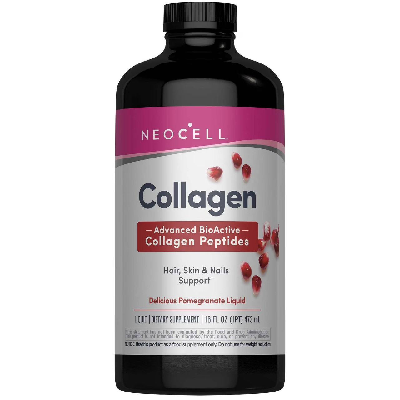 NeoCell Collagen Peptides Pomegranate - 16 Fl Oz 34$
