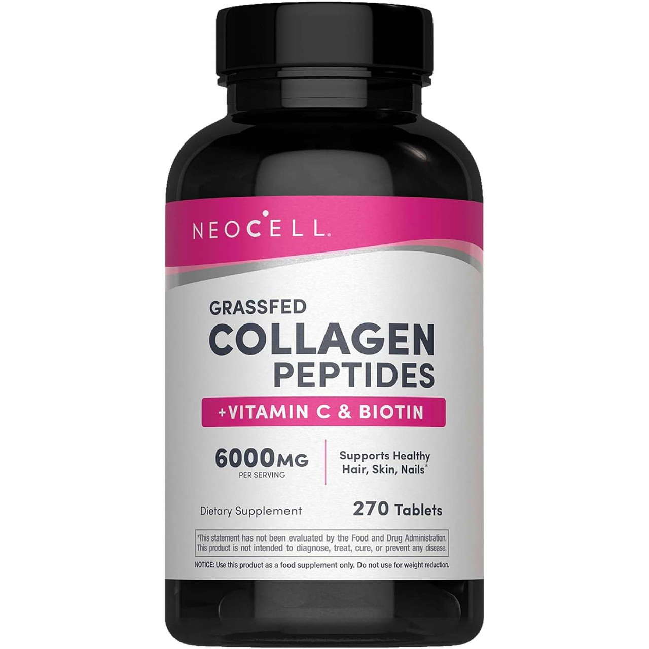 NeoCell Collagen Peptides Grass Fed C Biotin - 270 Tablets 28$