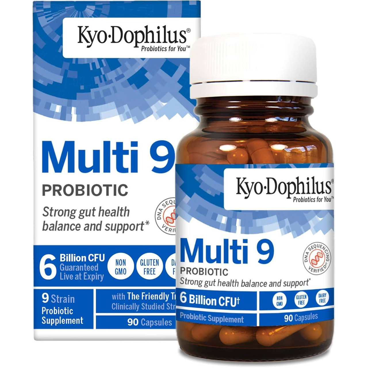 Wakunaga Kyo-Dophilus Multi 9 - 90 Capsules 37$