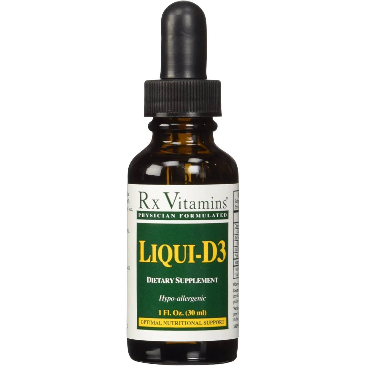 Rx Vitamins LiquiD3 Liquid - 30 Milliliters
