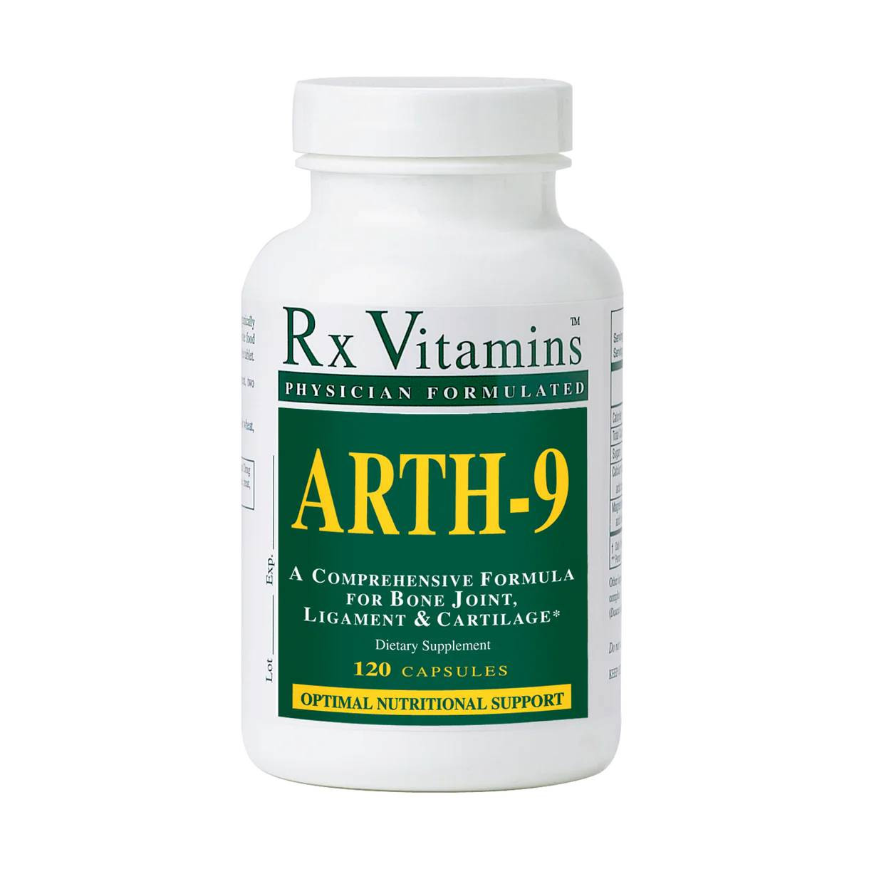 Rx Vitamins Arth-9 Capsules - 120 Capsules