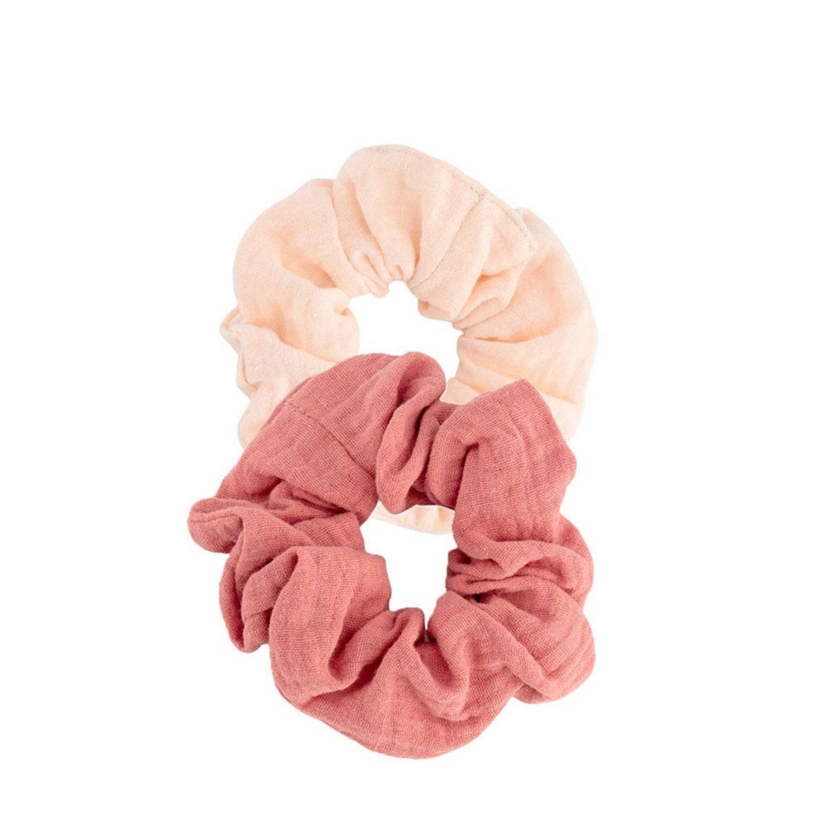 Bachca Paris Cotton Gauze Scrunchies Gift Set Duo 14$