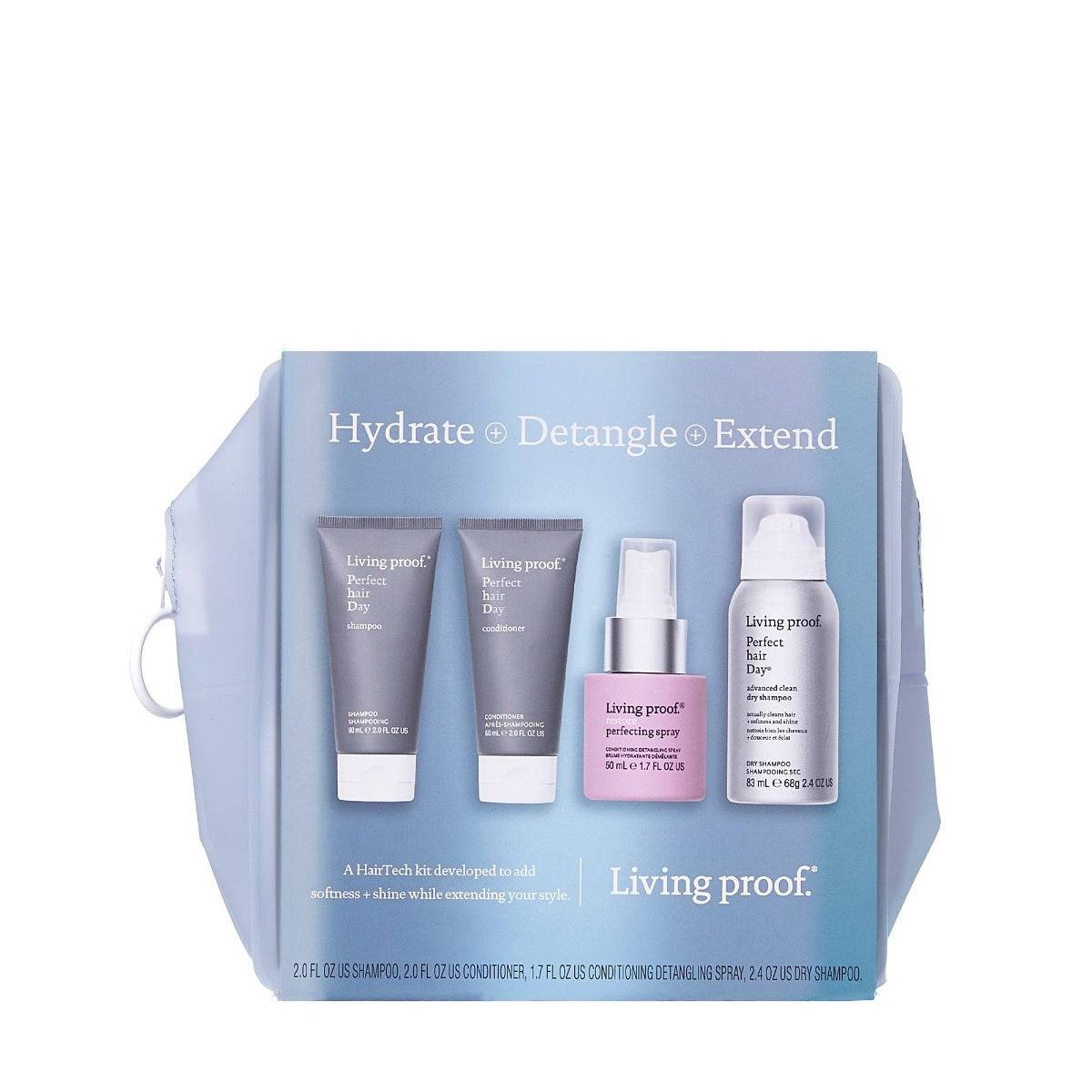 Living Proof Hydrate Detangle Extend Kit 39$