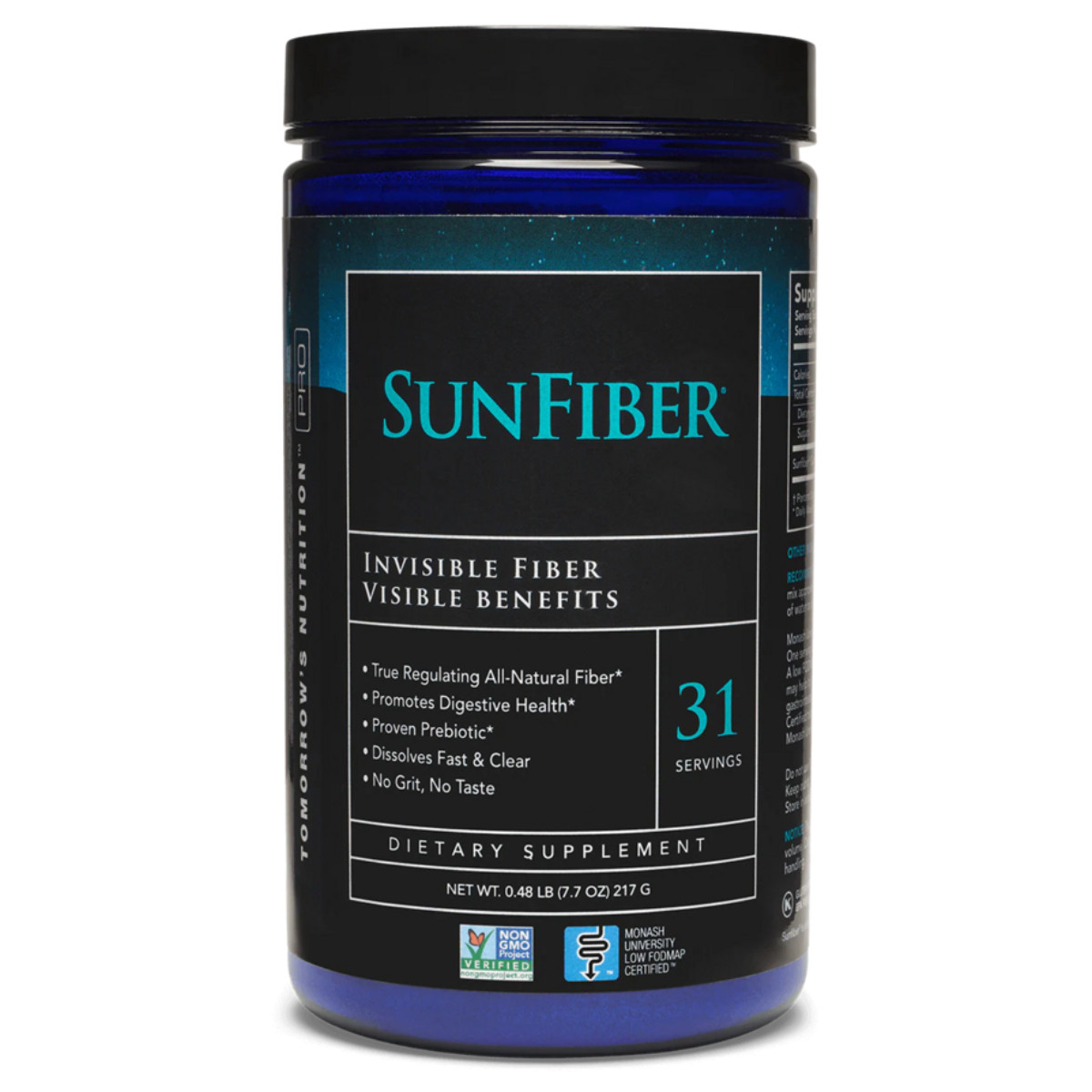 Tomorrow's Nutrition Sunfiber - 217 Grams