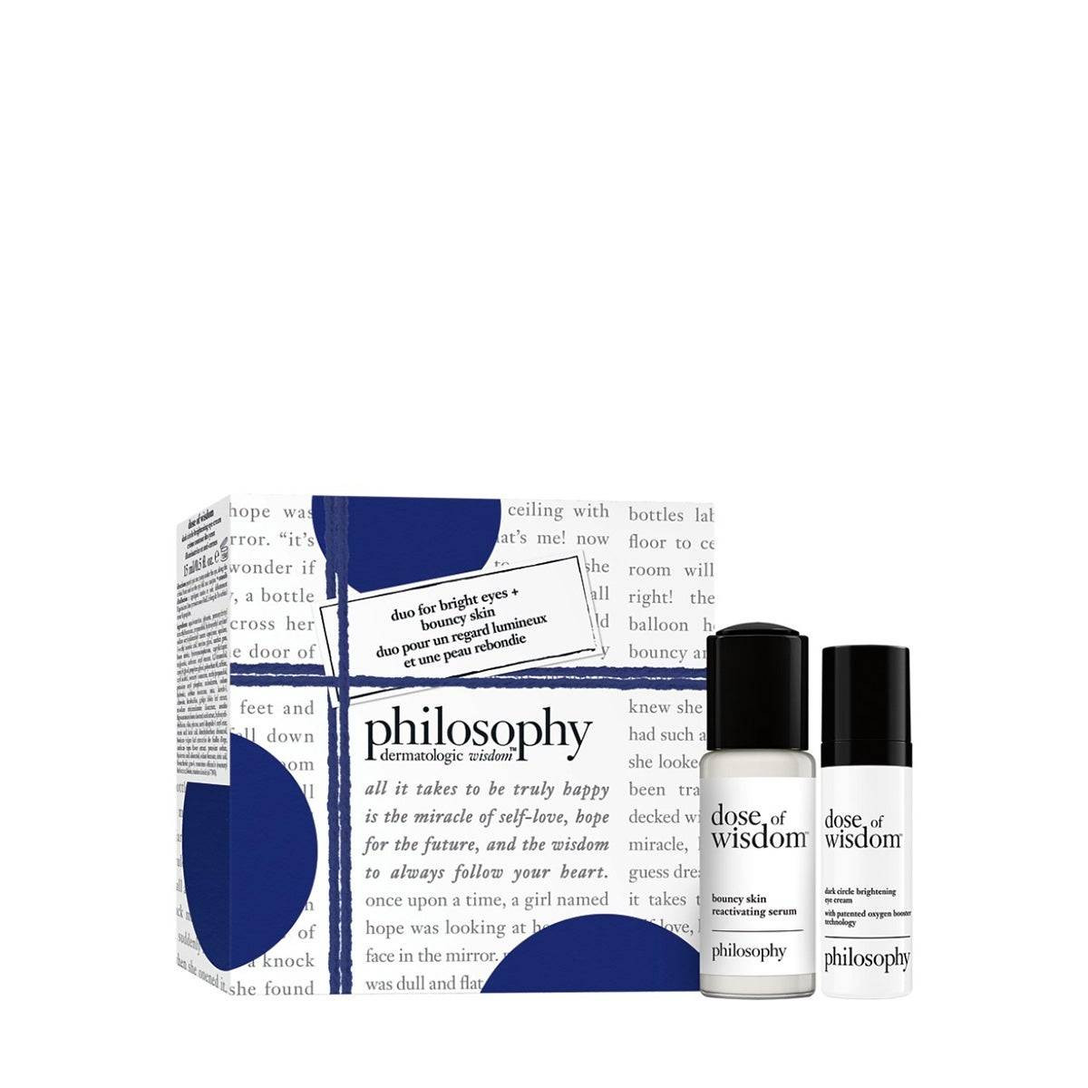 philosophy Dermatologic Wisdom Gift Set Duo 96$