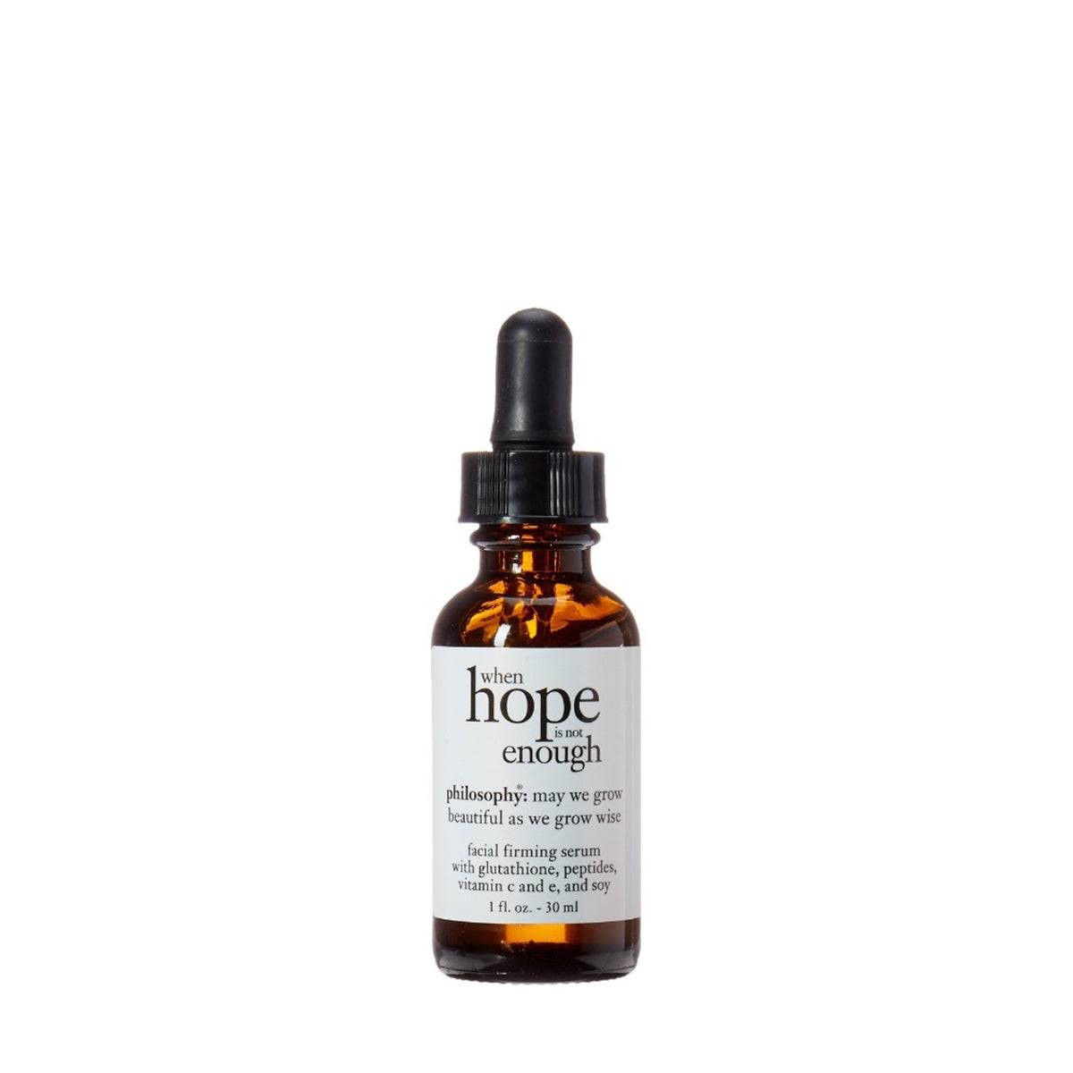 philosophy When Hope Is Not Enough Facial Firming Serum 52$