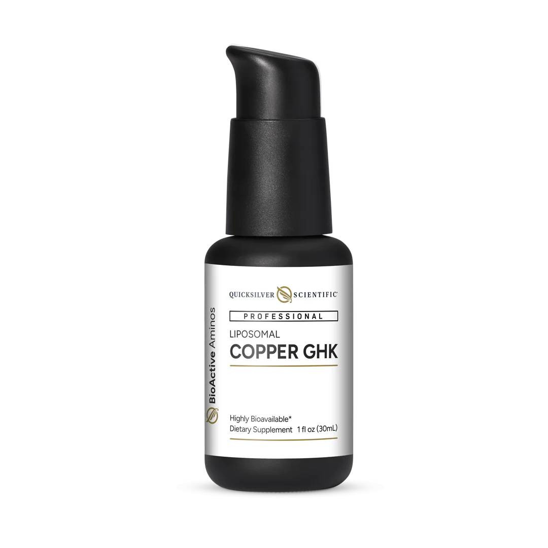Quicksilver Scientific Liposomal Copper GHK Oral Peptide - 30 mL 80$