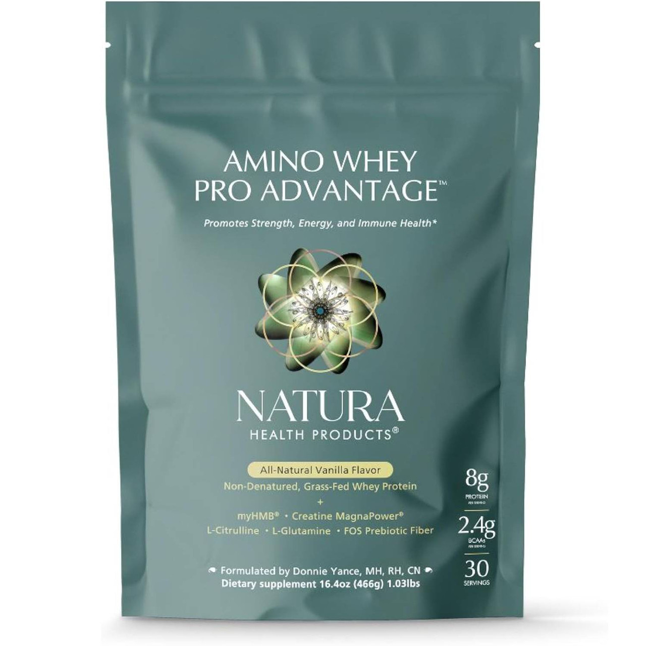 Natura Health Products Amino Whey Pro Advantage - 16 Ounces 75$