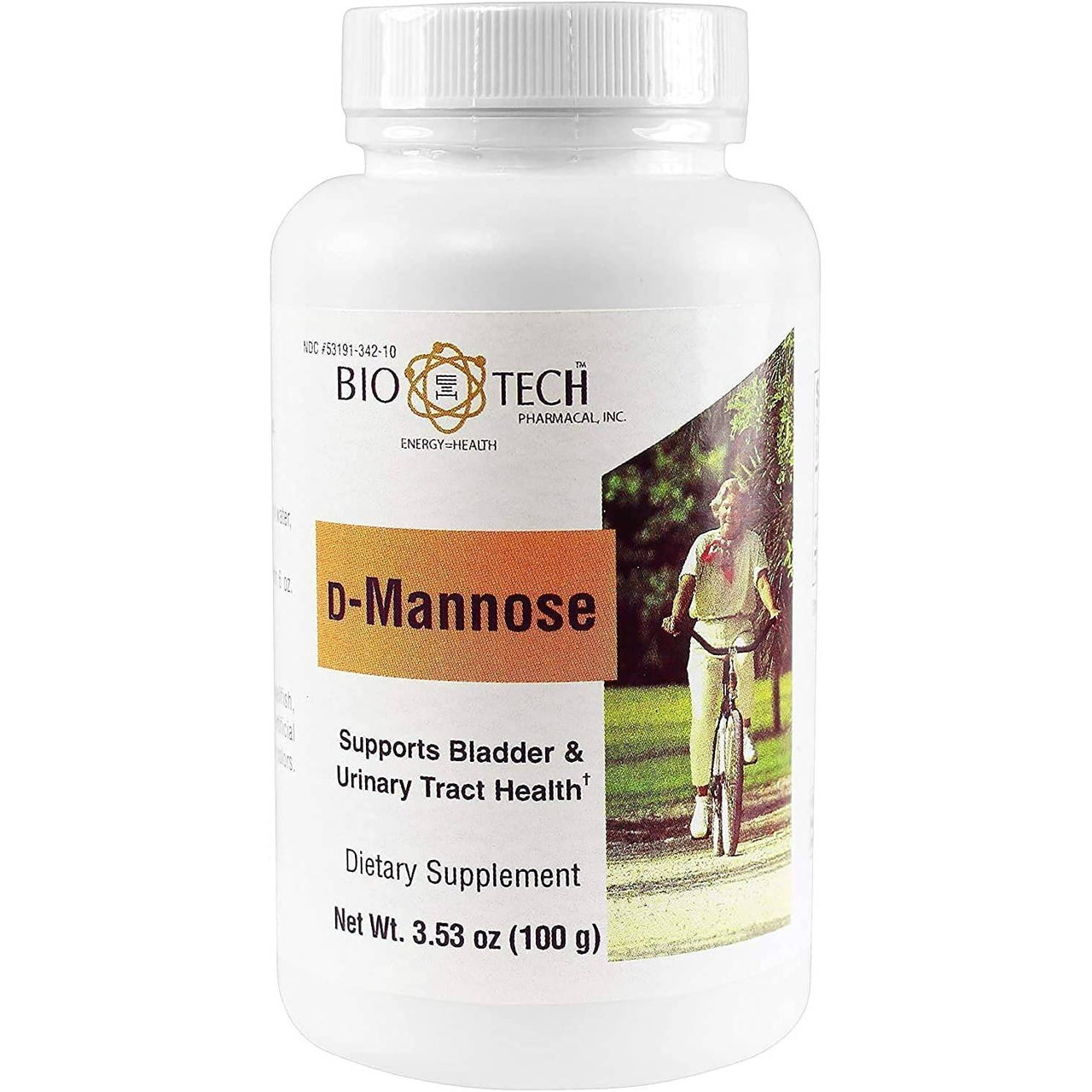 Bio-Tech Pharmacal d-Mannose - 100 Grams 54$
