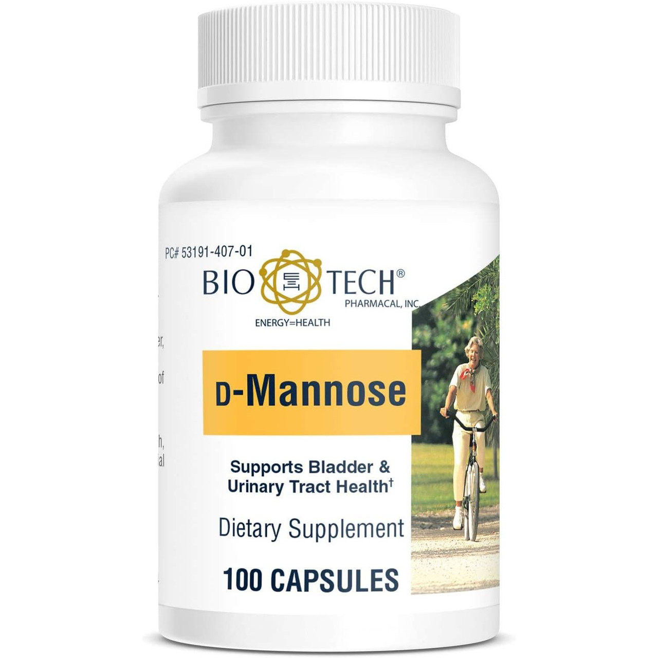 Bio-Tech Pharmacal d-Mannose - 100 Capsules