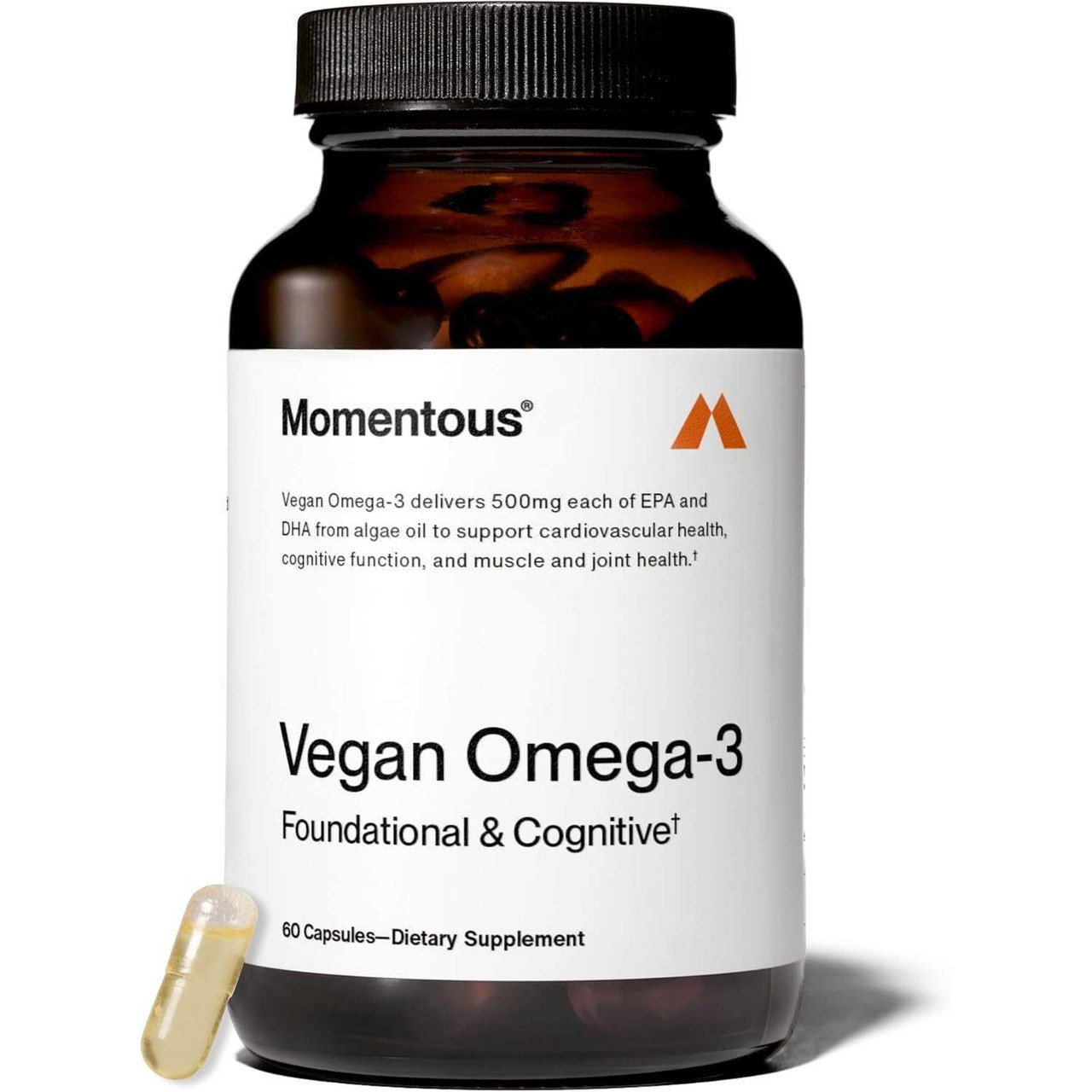 Momentous Vegan Omega 3 - 60 Capsules