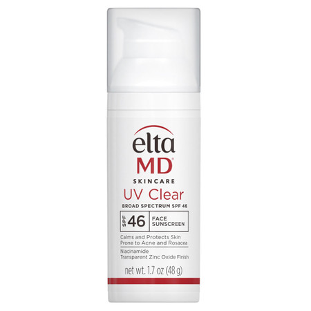 EltaMD UV Clear Broad-Spectrum SPF 46 untinted facial sunscreen