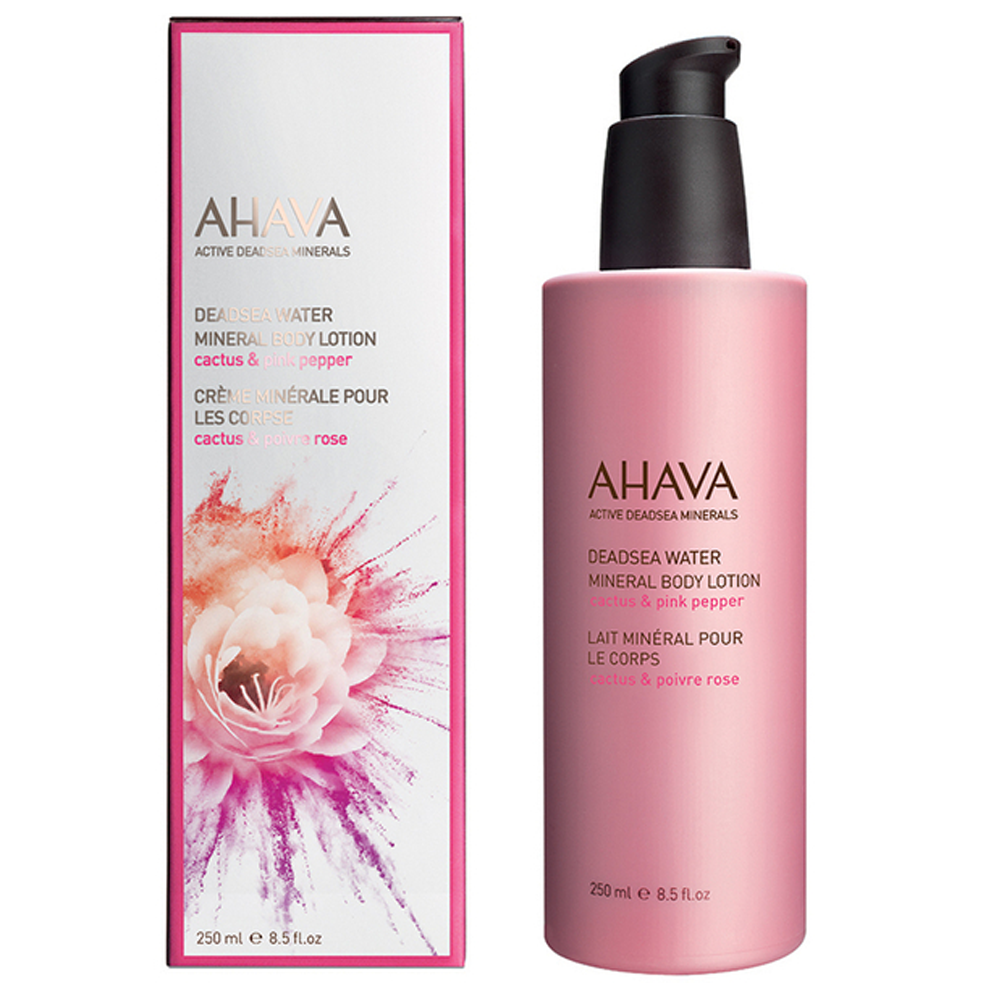 AHAVA Mineral Botanic Body Lotion Cactus & Pink Pepper