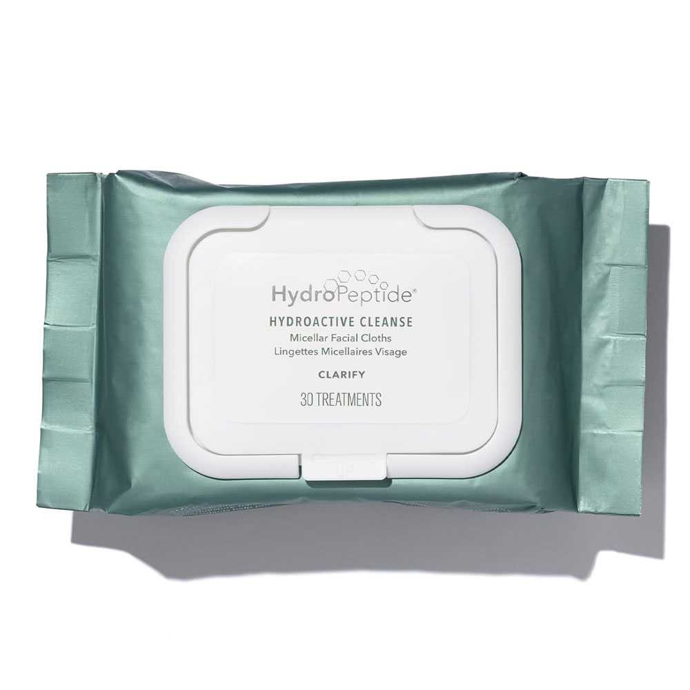 HydroPeptide HydroActive Facial Cleansing Cloths 20$