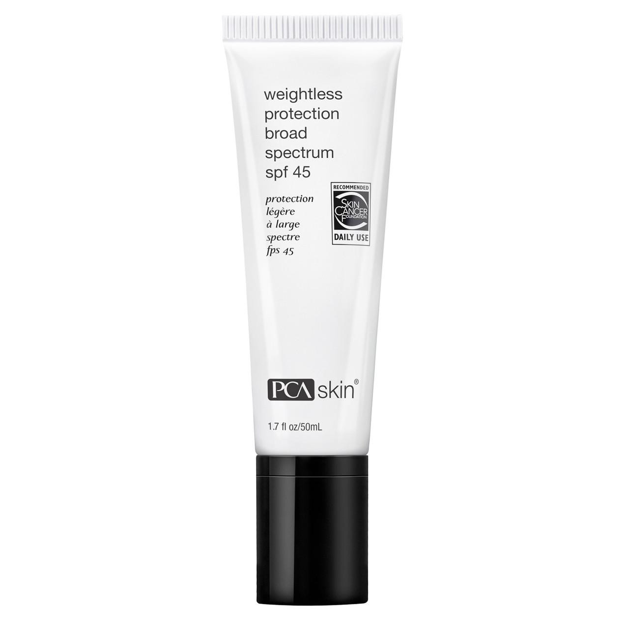 PCA Skin Weightless Protection Broad Spectrum SPF 45