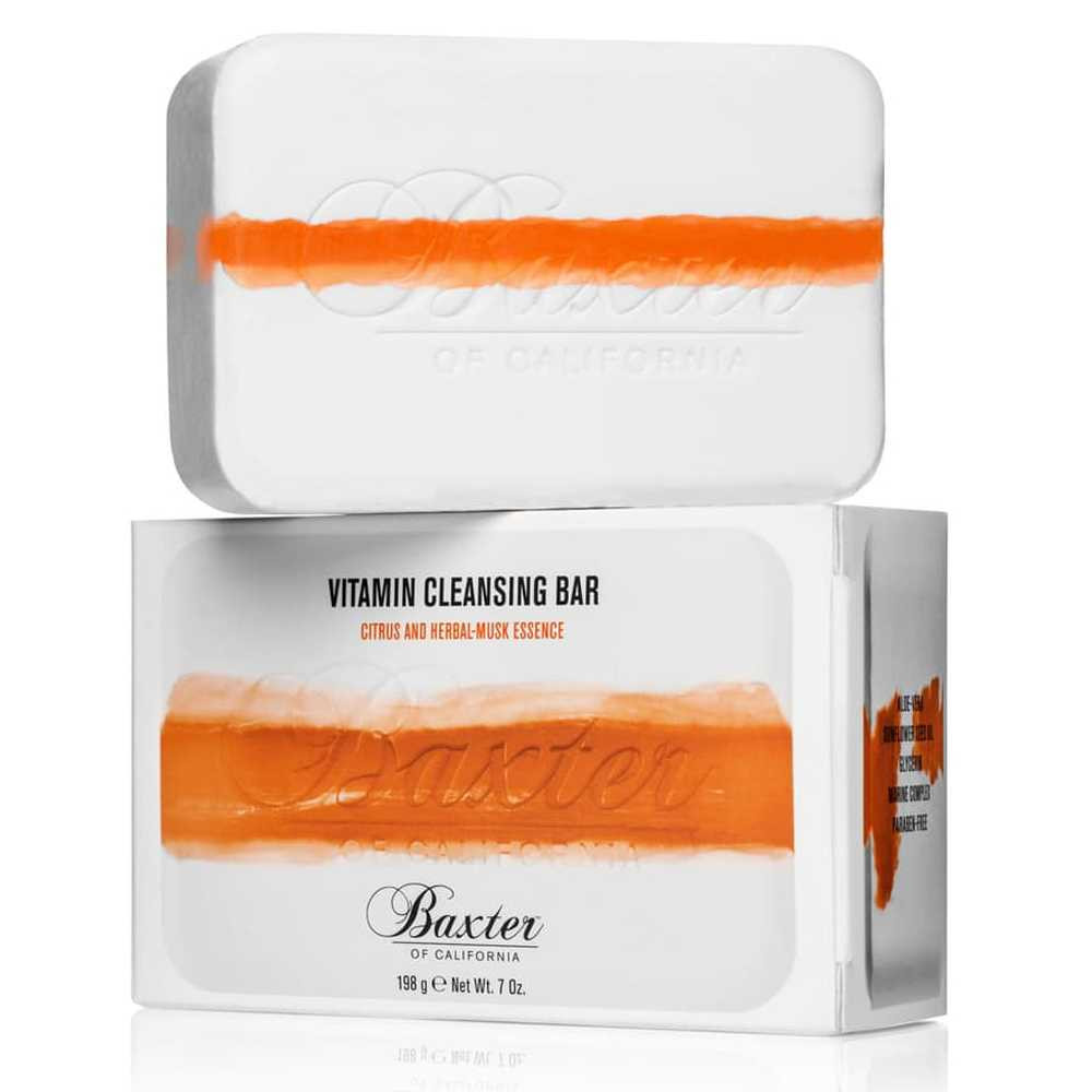 Baxter of California Vitamin Cleansing Bar Citrus & Herbal Musk
