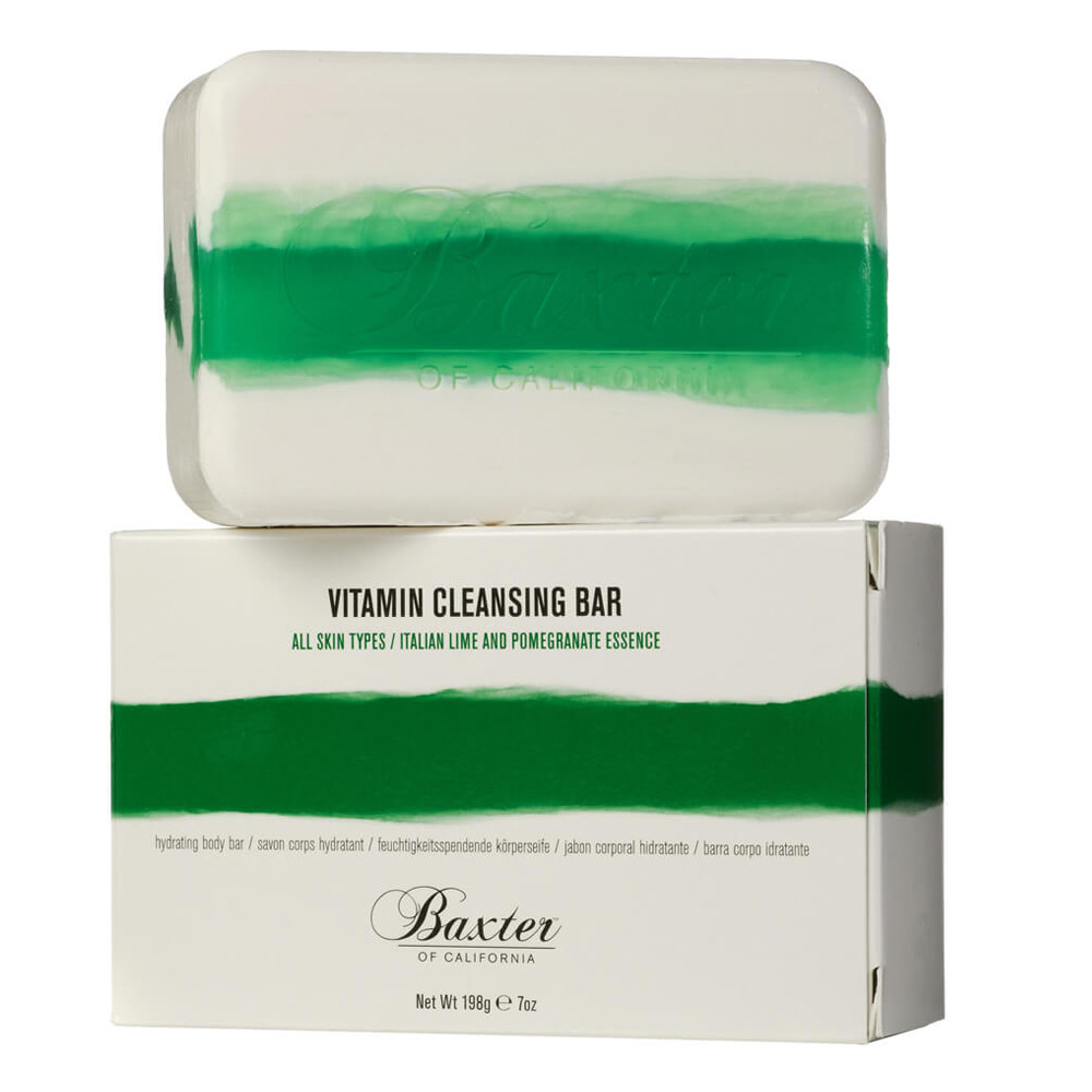 Baxter of California Vitamin Cleansing Bar Italian Lime & Pomegranate