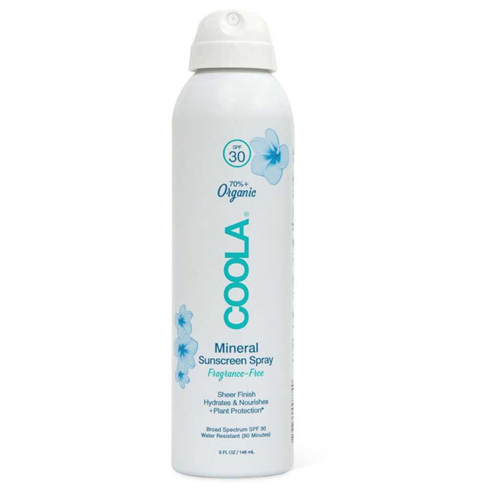 Coola Mineral Body Sunscreen Spray SPF30 - 5 oz Fragrance Free 34$