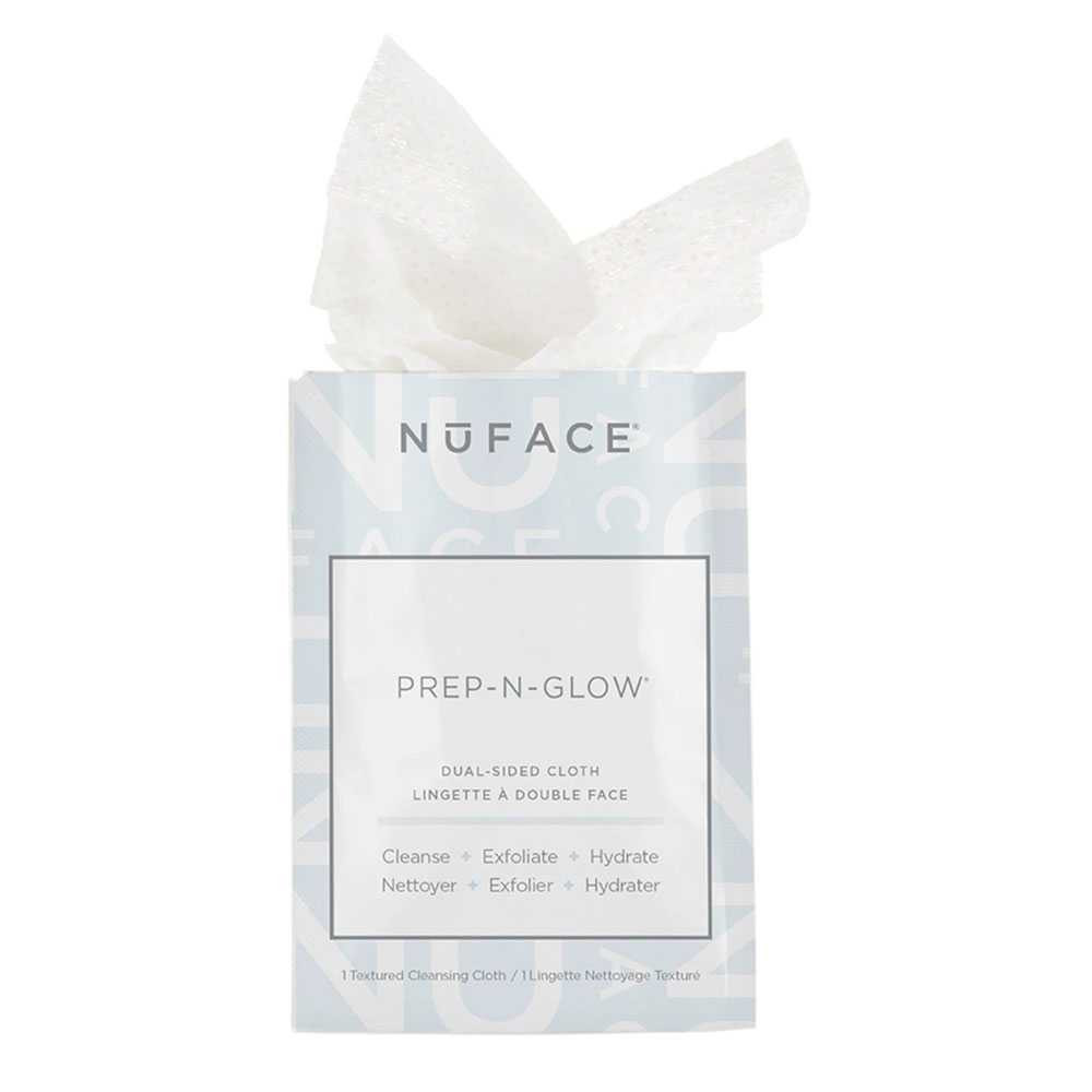 NuFACE Prep-N-Glow Cleansing Cloths (20-Pk)