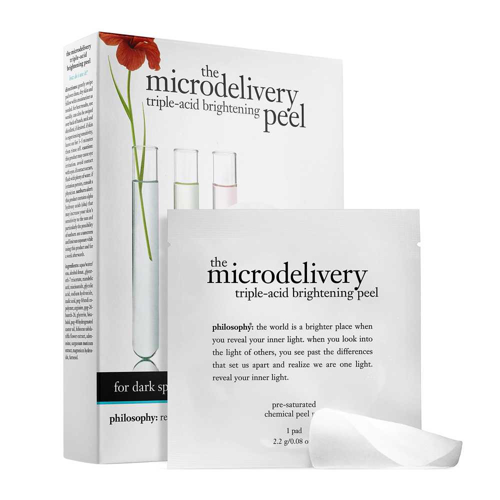 philosophy The Microdelivery Triple-Acid Brightening Peel 12-Pk 84$