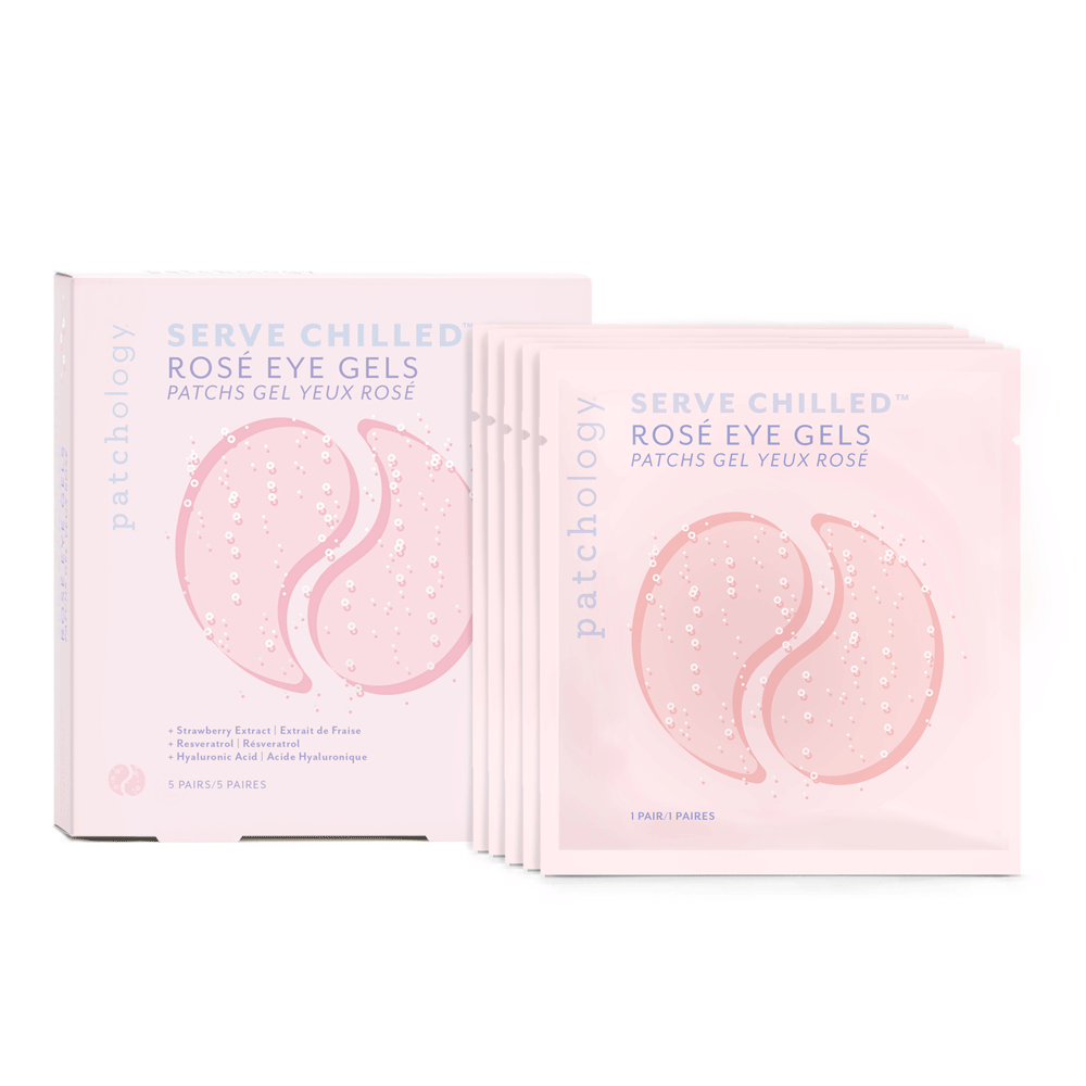 Patchology Serve Chilled Ros Eye Gels (5-Pk)