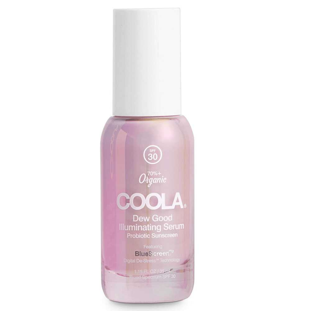 COOLA Dew Good Illuminating Serum Sunscreen with Probiotic Technology SPF 30