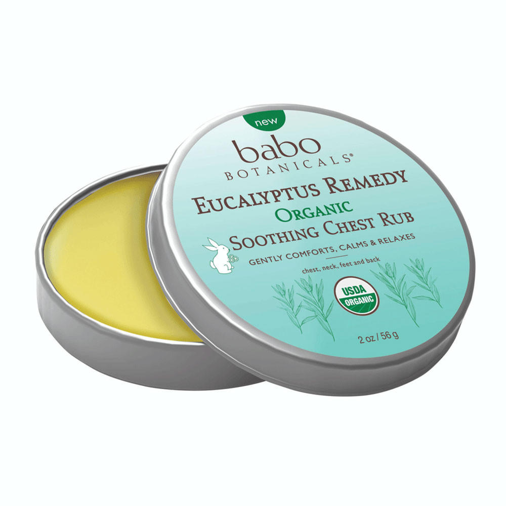 Babo Botanicals Eucalyptus Remedy Soothing Chest Rub
