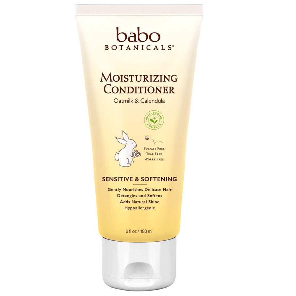 Babo Botanicals Moisturizing Baby Conditioner - Oatmilk & Calendula