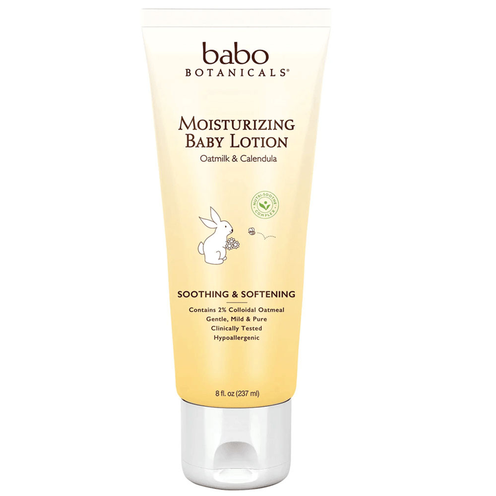 Babo Botanicals Moisturizing Body Lotion - Oatmilk & Calendula