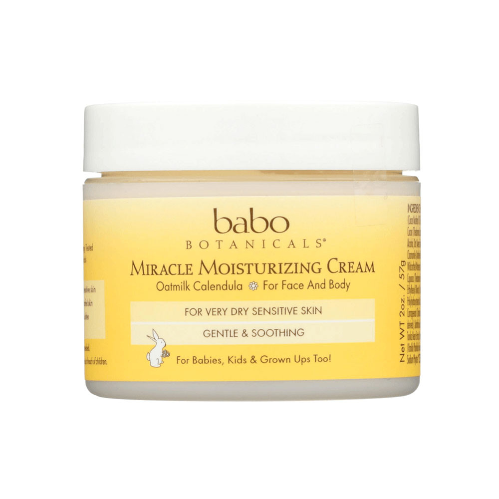 Babo Botanicals Miracle Moisturizing Face Cream - Oatmilk & Calendula