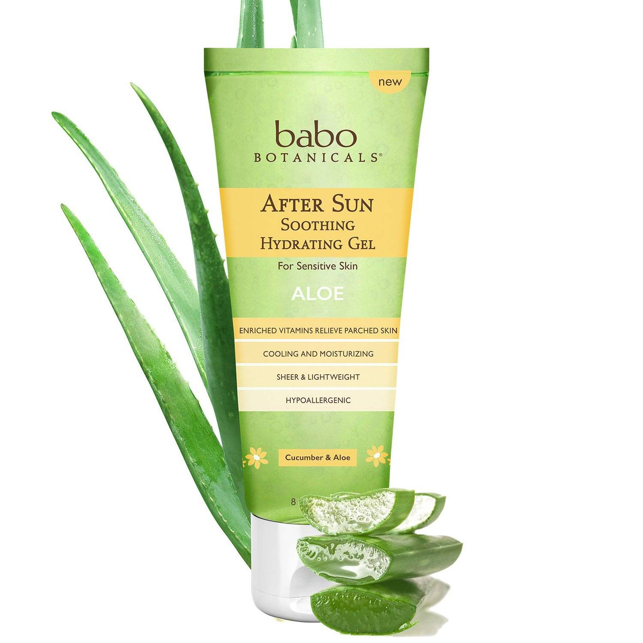 Babo Botanicals After Sun Soothing Hydrating Aloe Gel 17$