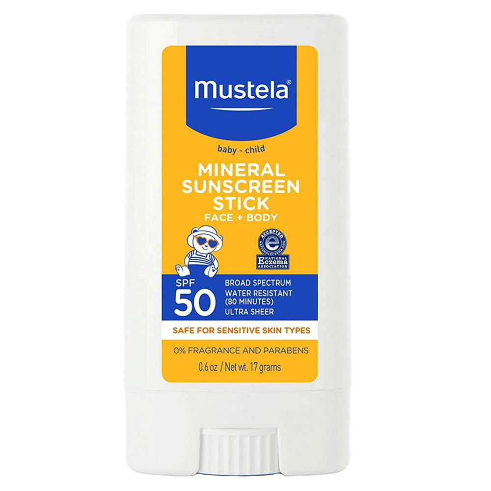 Mustela SPF 50 Mineral Sunscreen Stick