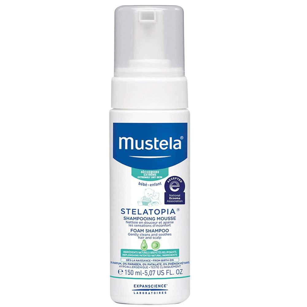 Mustela Stelatopia Foam Shampoo