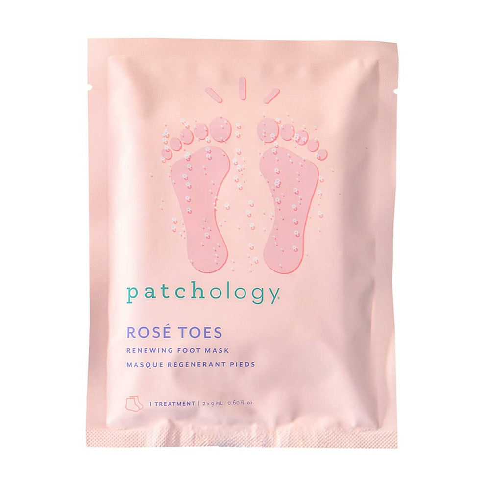 Patchology Rosé Toes Renewing Foot Mask