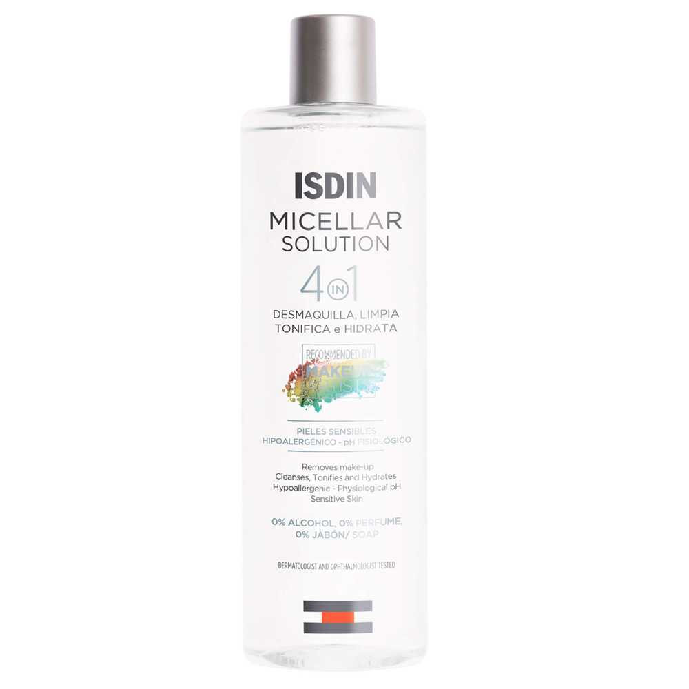 ISDIN Micellar Solution 4-In-1 Makeup Remover Micellar Water