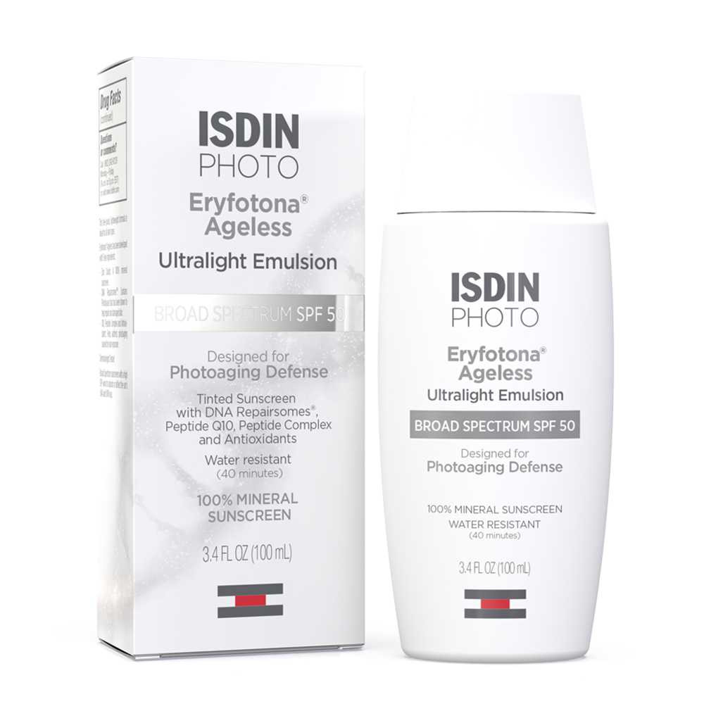 ISDIN Eryfotona Ageless Ultralight Tinted Mineral SPF 50 Sunscreen