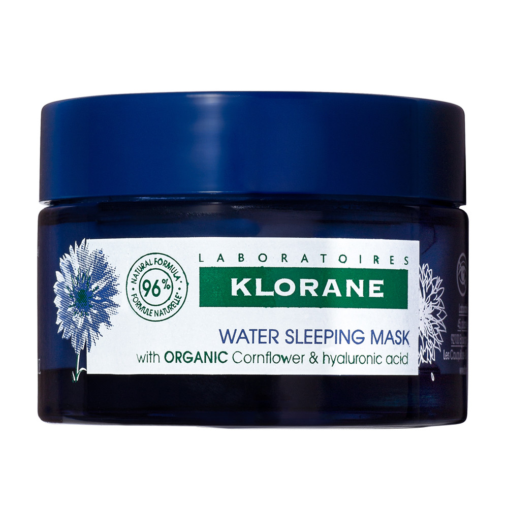 Klorane Revitalizing Water Sleeping Mask With Cornflower