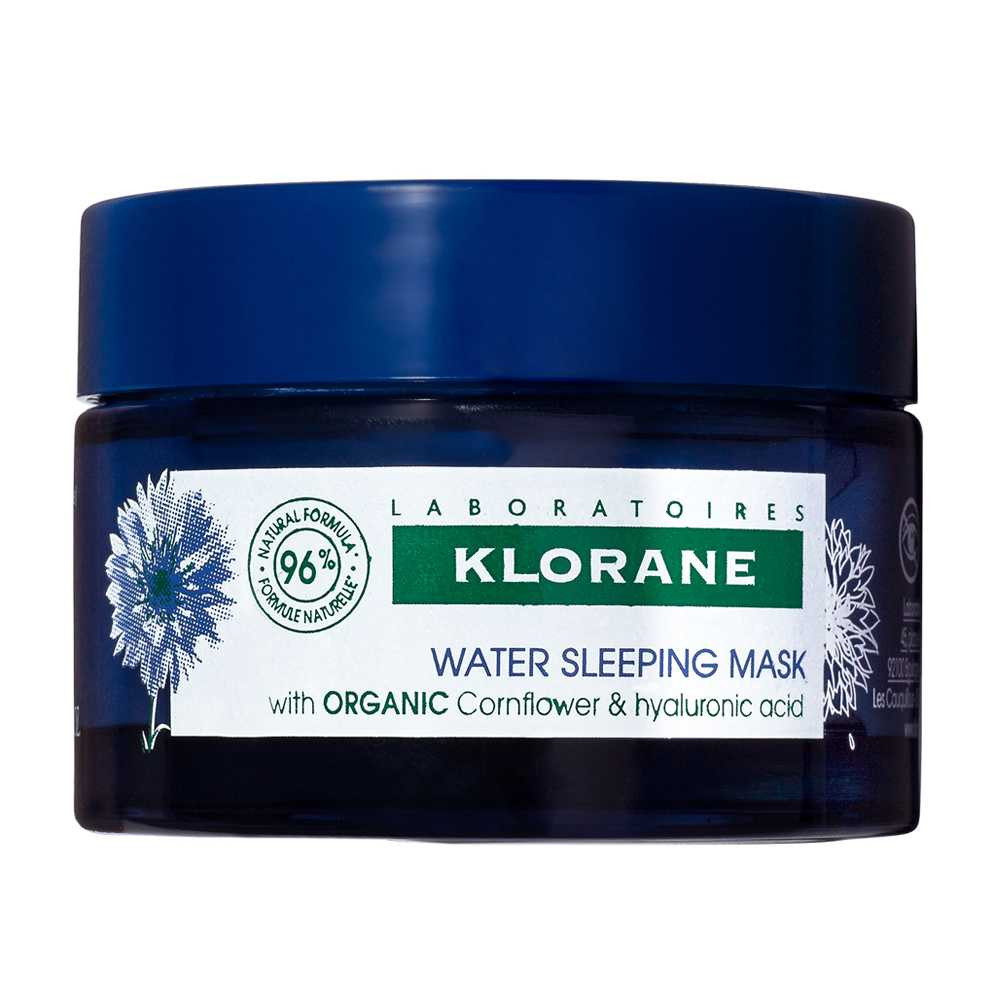 Klorane Revitalizing Water Sleeping Mask with Cornflower