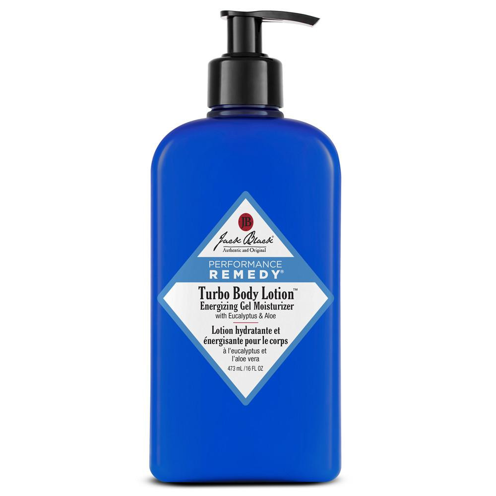 Jack Black Turbo Body Lotion Energizing Gel Moisturizer, 16-oz